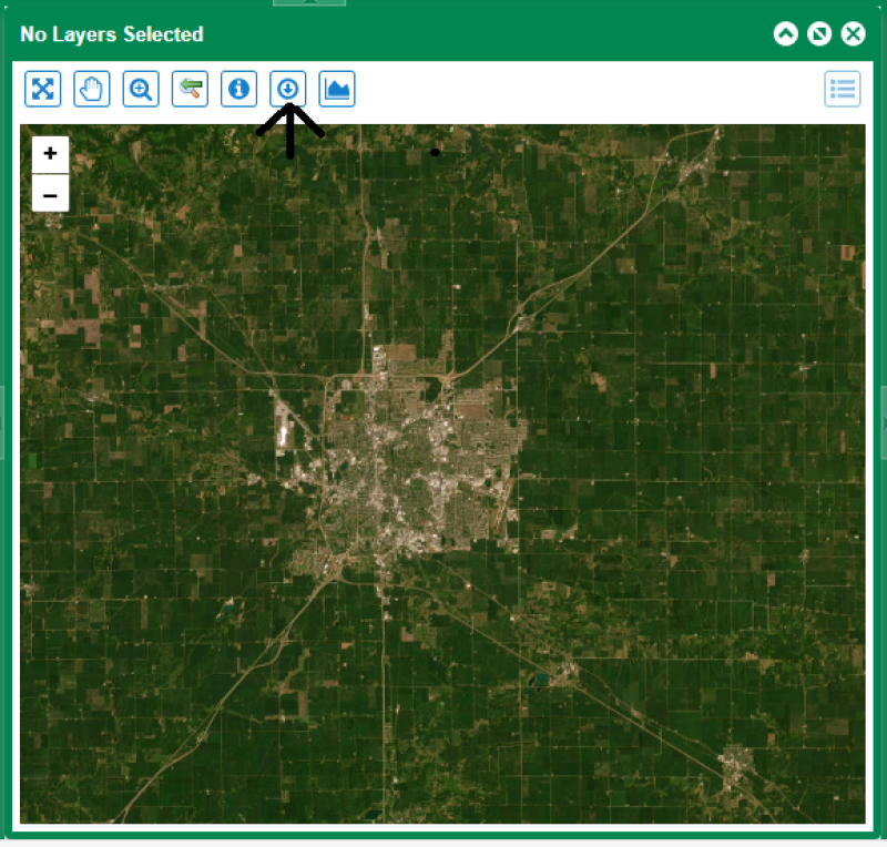 Figure 7 – Area selection tool