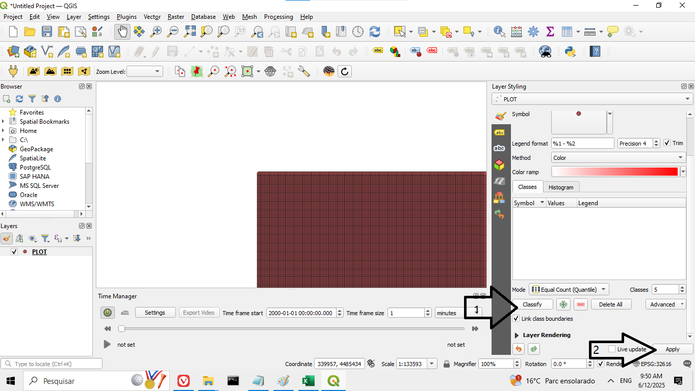 Figure 11 – Applying classification
