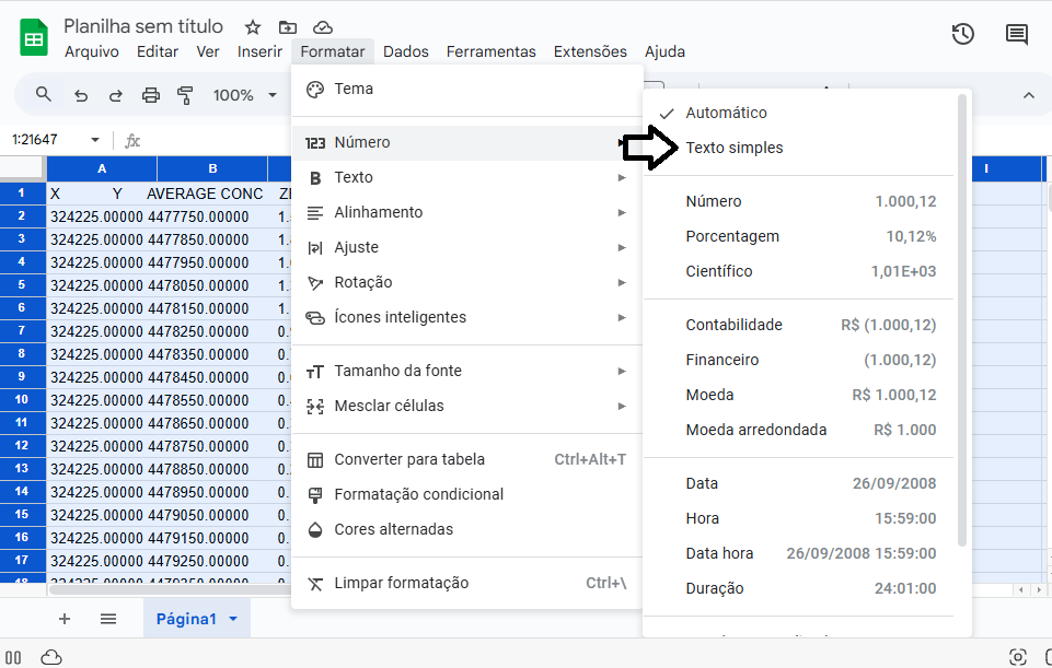 Figure 4 – Convert to plain text