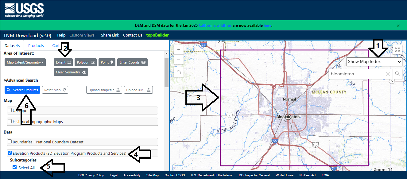 Figure 2 – AERSURFACE download